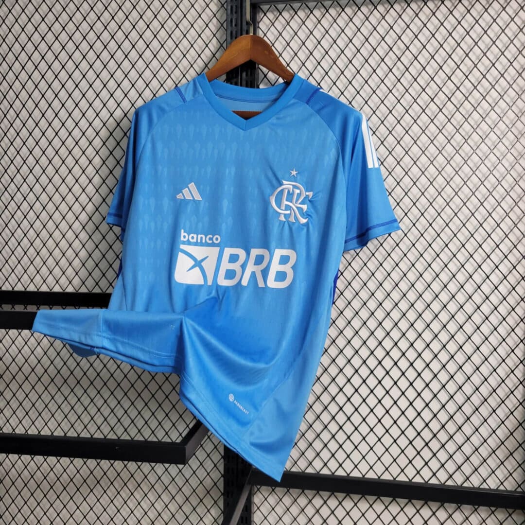 Flamengo 2023 Maillot Gardien Bleu