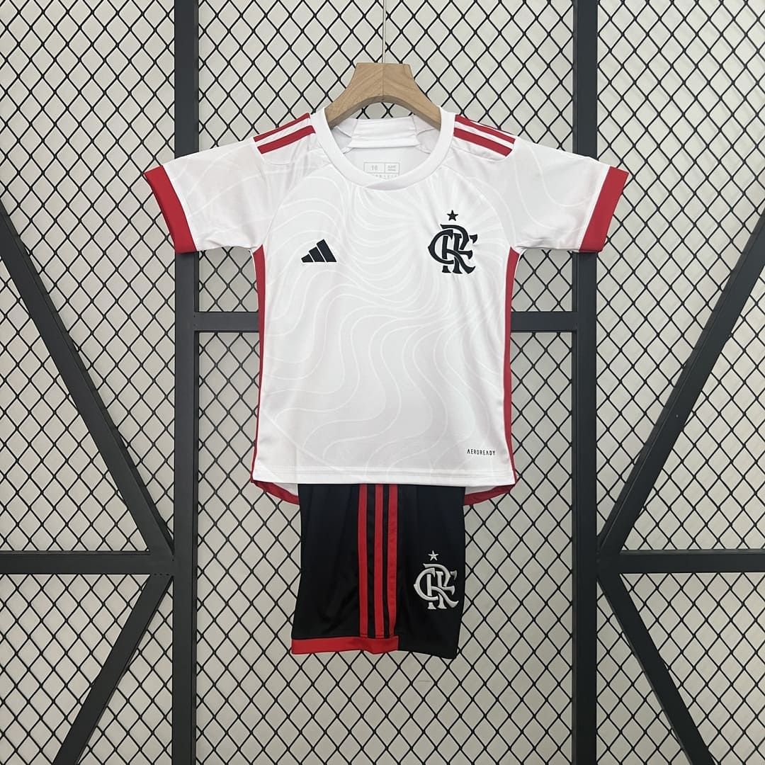 Flamengo 2024 Maillot Extérieur Kit Enfant