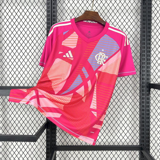 Flamengo 2025 Maillot Gardien Rose
