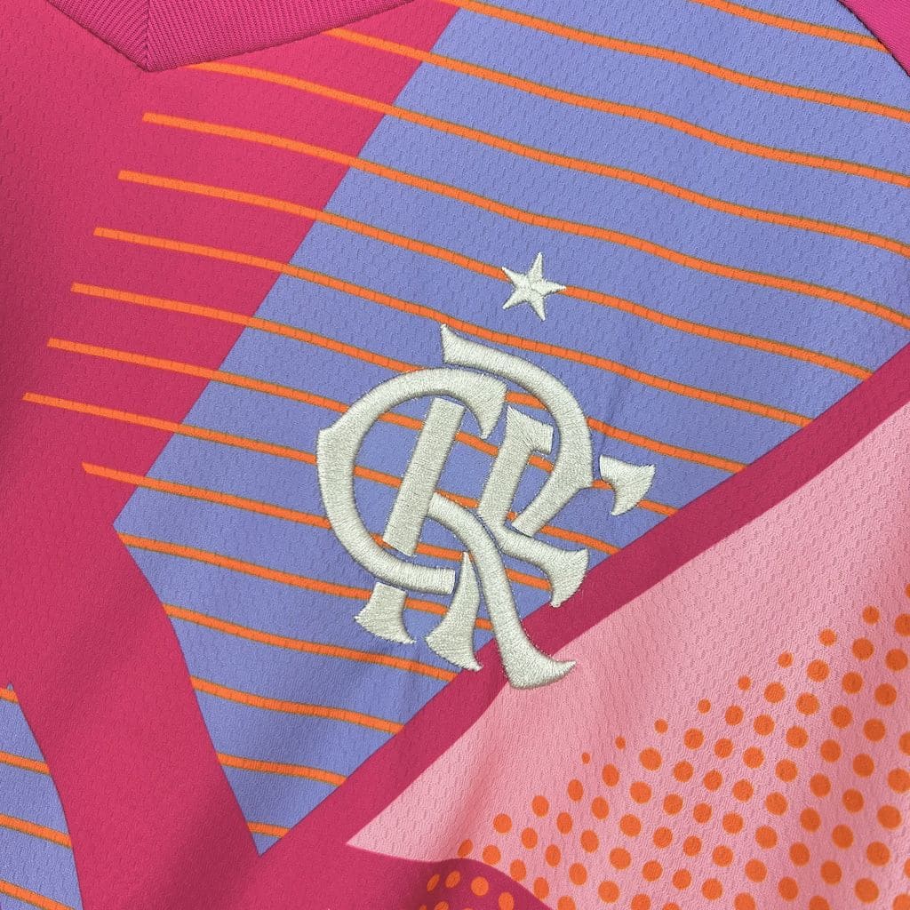 Flamengo 2025 Maillot Gardien Rose