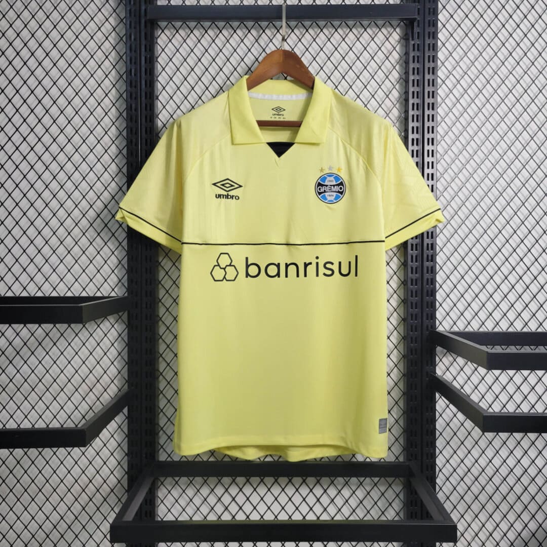 Grêmio 2023 Maillot Gardien Jaune