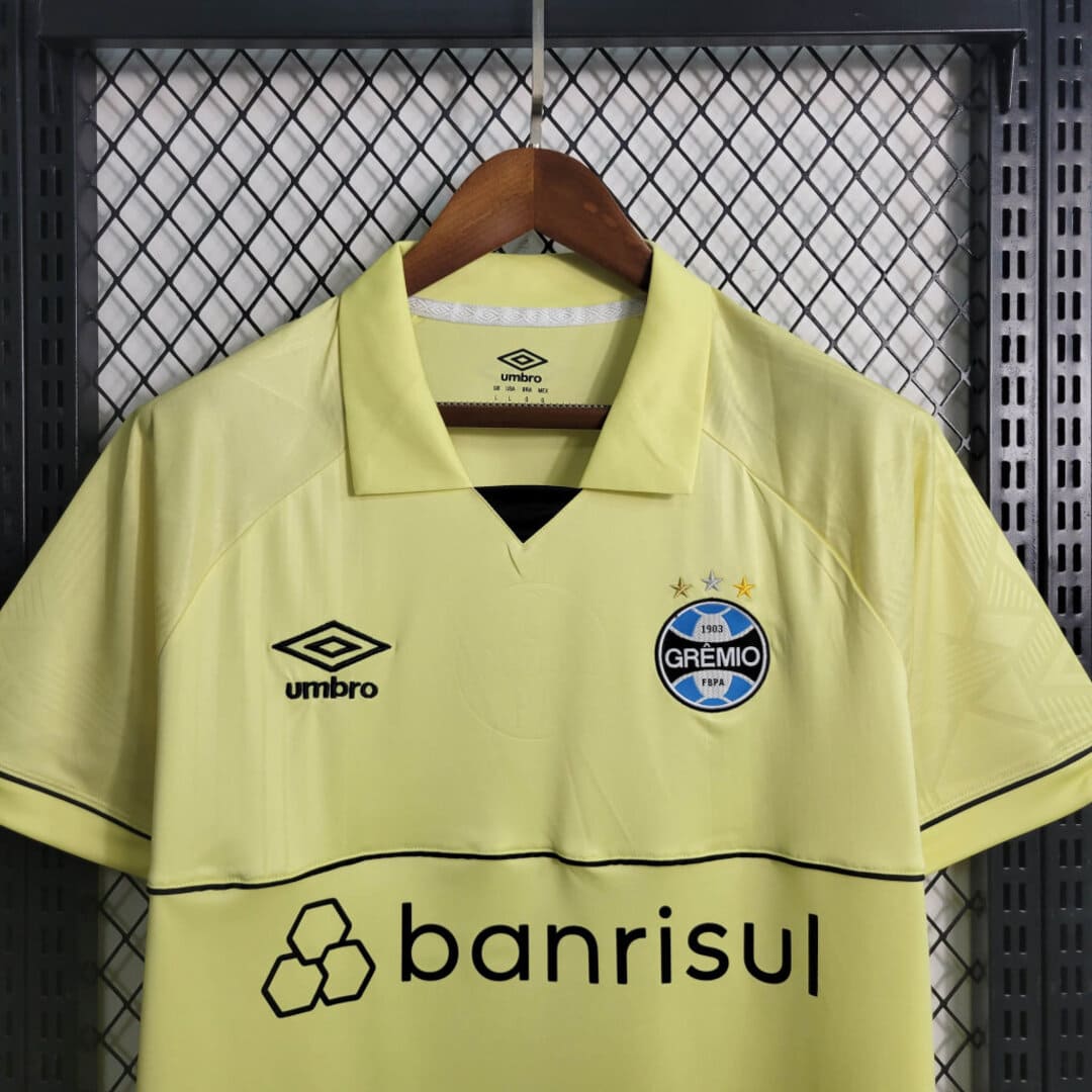 Grêmio 2023 Maillot Gardien Jaune