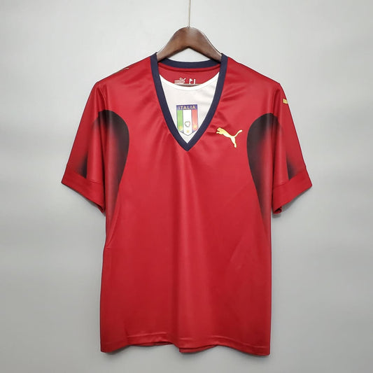 Italie 2006 Maillot Gardien Rouge