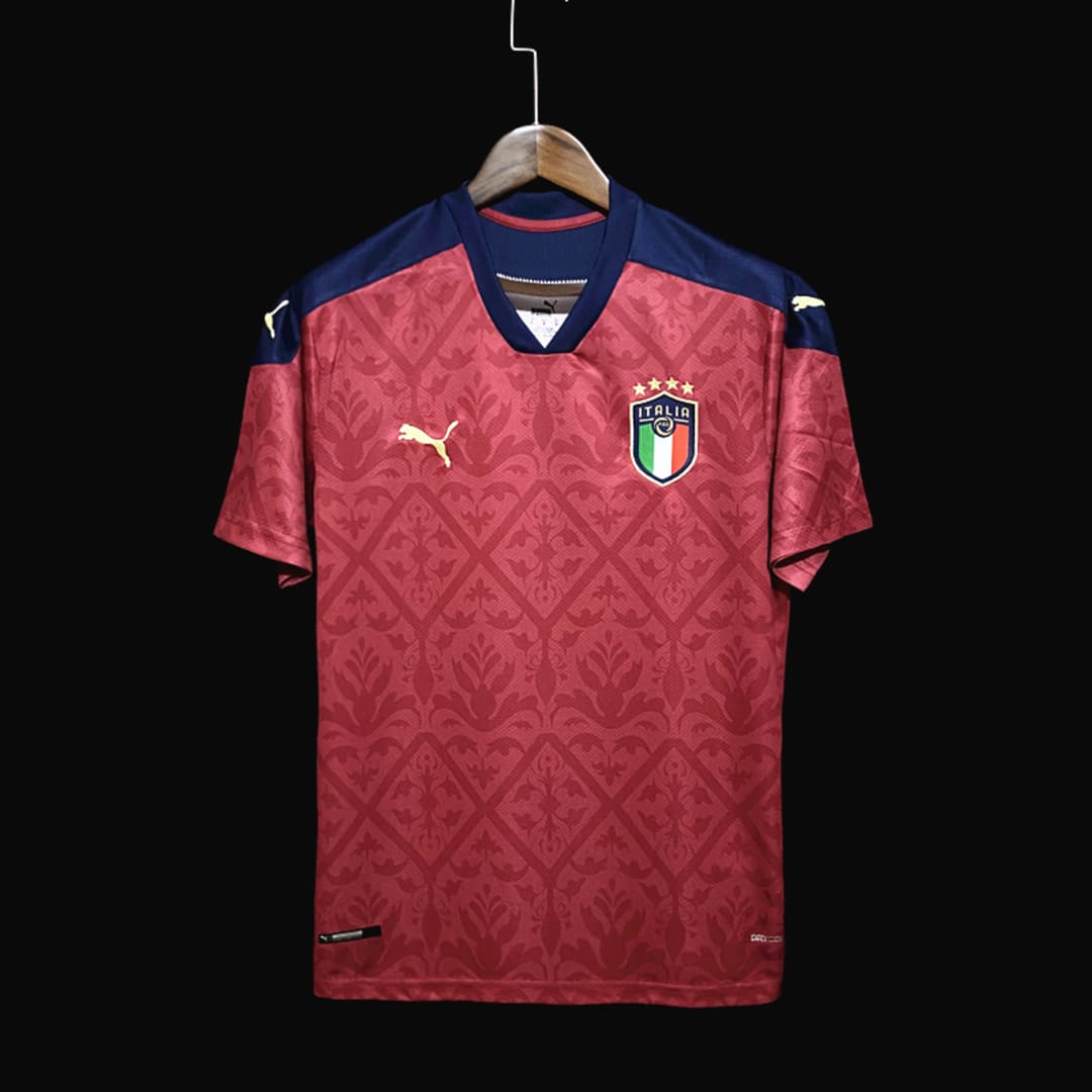 Italie 2020 Maillot Gardien Rouge