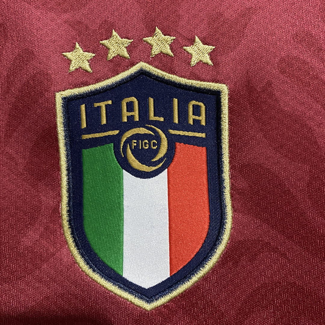 Italie 2020 Maillot Gardien Rouge