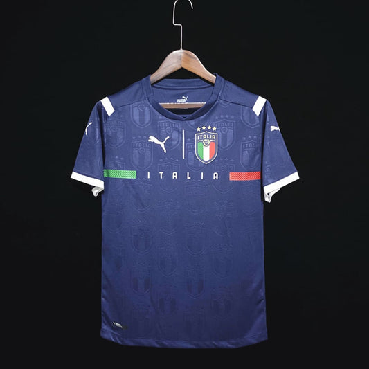 Italie 2021 Maillot Gardien Marine