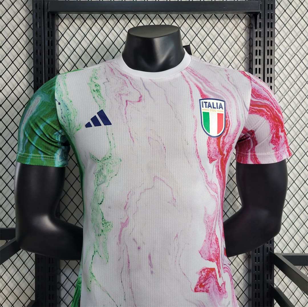 Italie 2023 Maillot Échauffement - Version Player