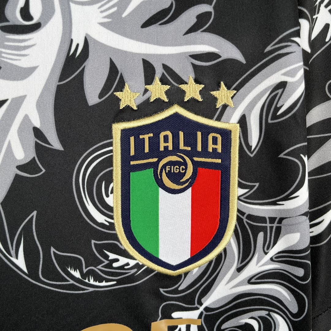 Italie Maillot Concept Versace Noir