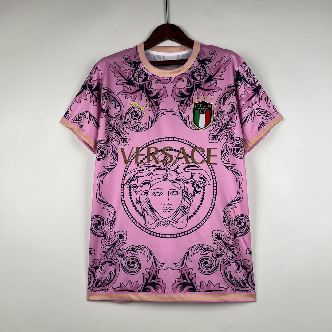 Italie Maillot Concept Versace Rose