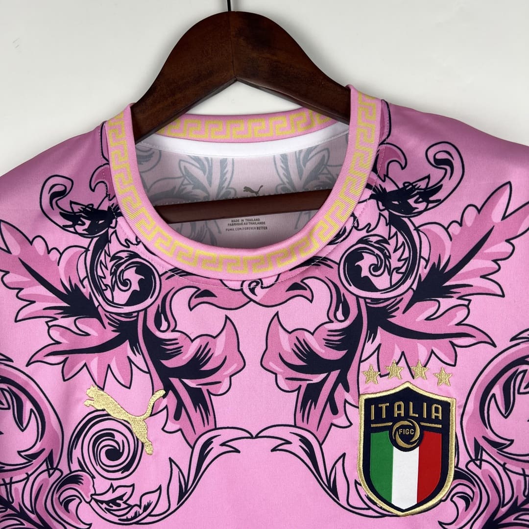 Italie Maillot Concept Versace Rose