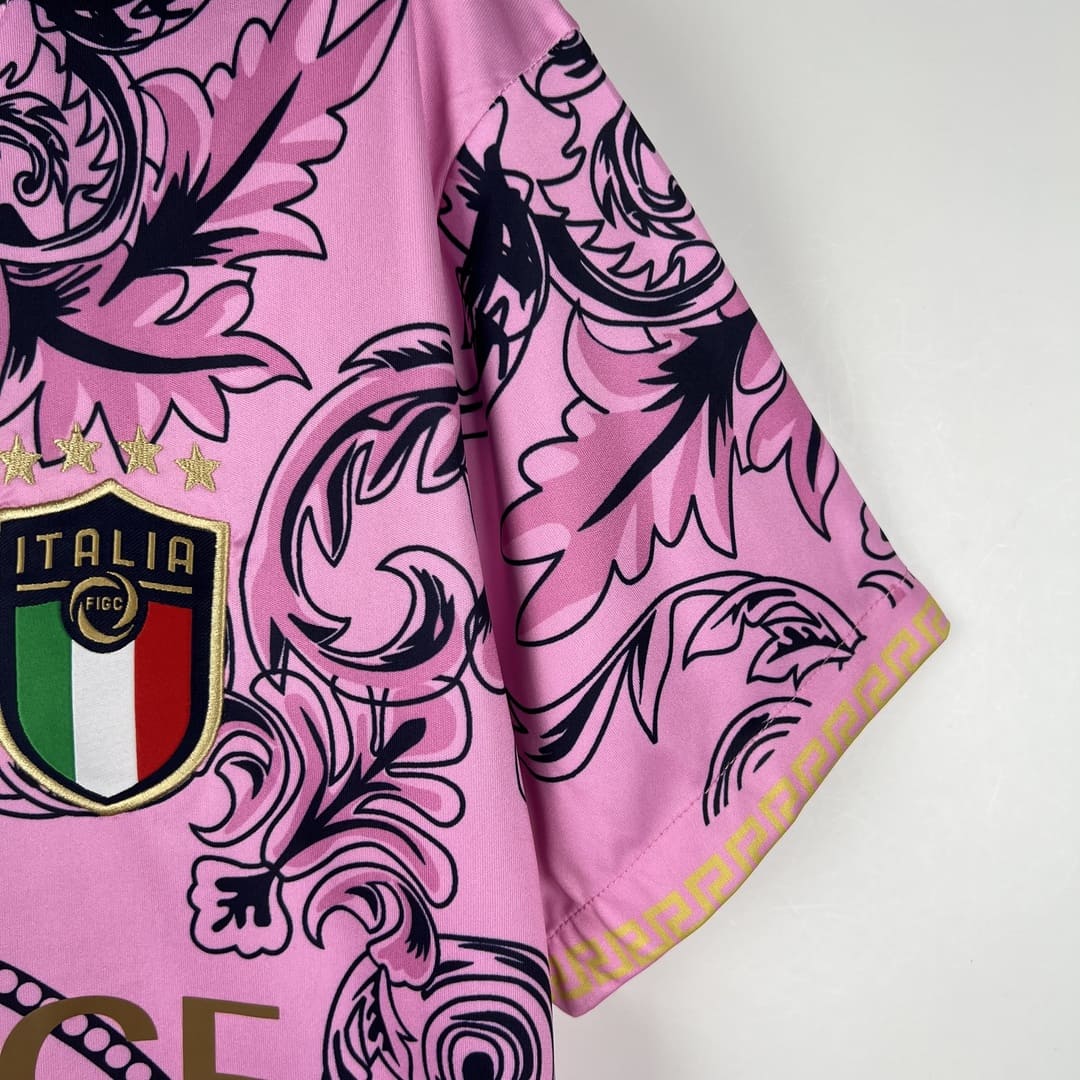 Italie Maillot Concept Versace Rose