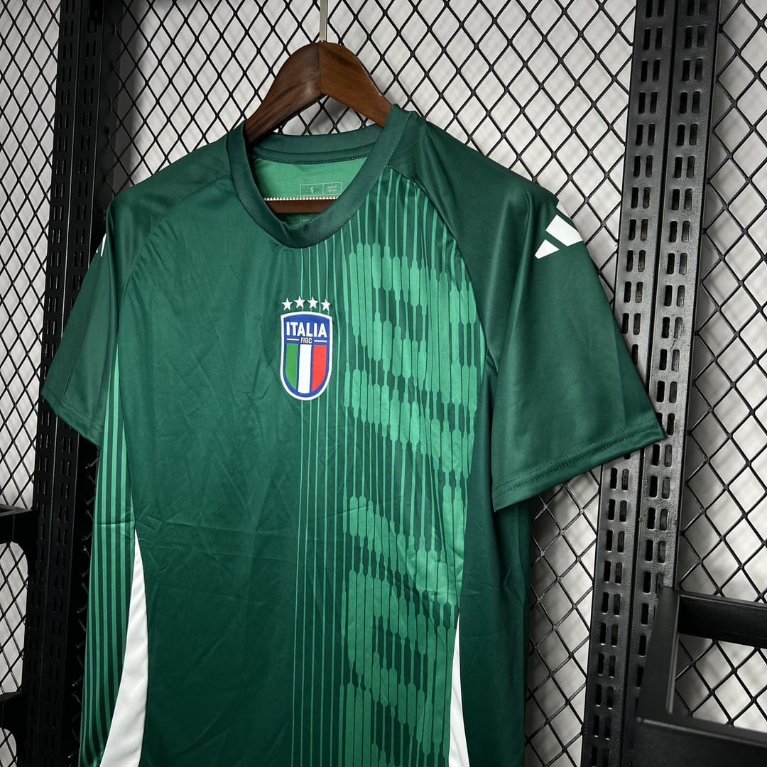 Italie 2024 Maillot Échauffement