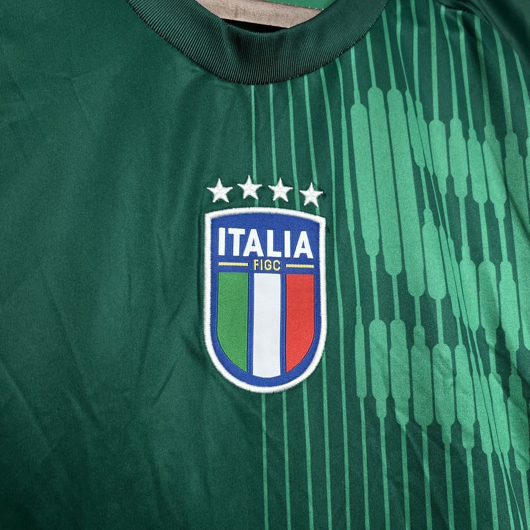 Italie 2024 Maillot Échauffement