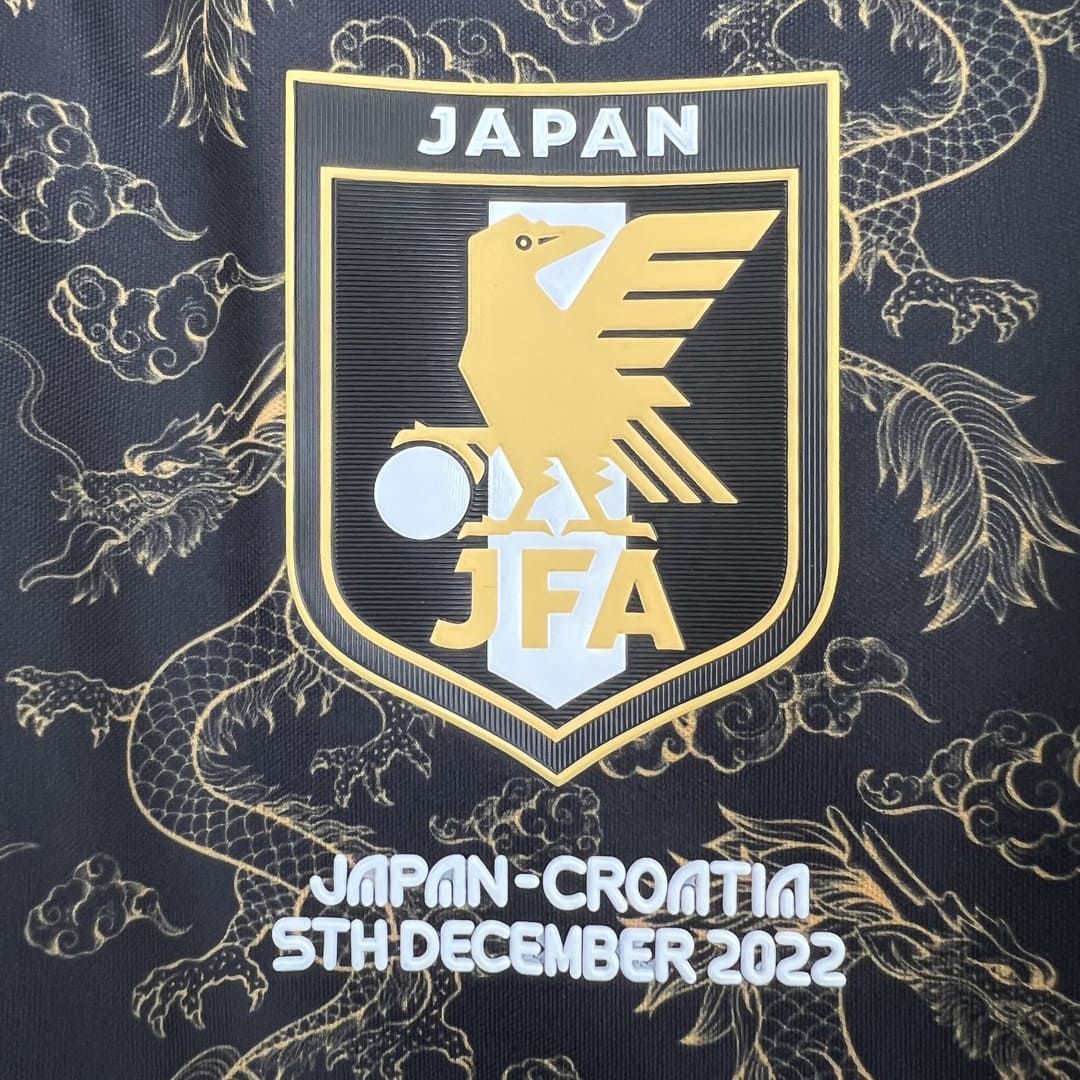 Japon 2024 Maillot Dragons Or
