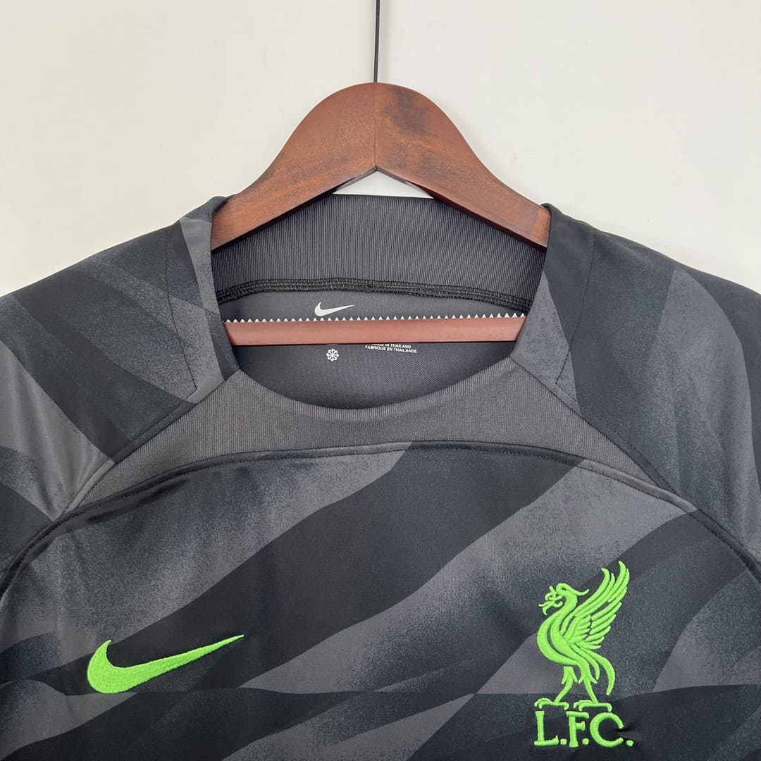 Liverpool 23/24 Maillot Gardien Noir