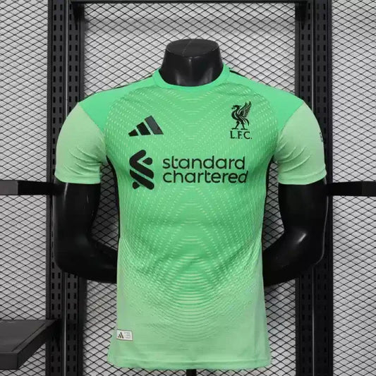 Liverpool 25/26 Maillot Gardien Vert - Version Player