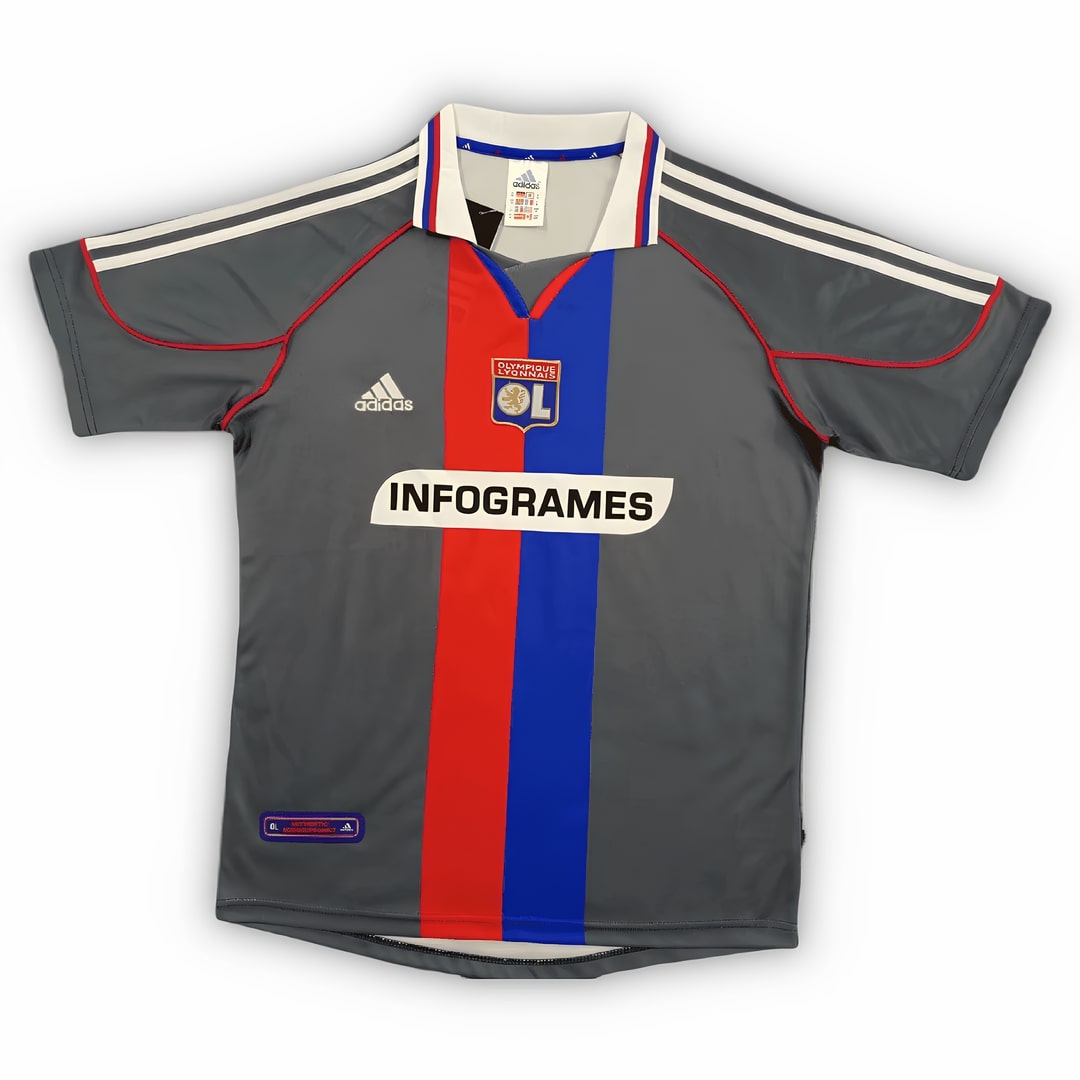 Lyon 2000/01 Maillot Extérieur