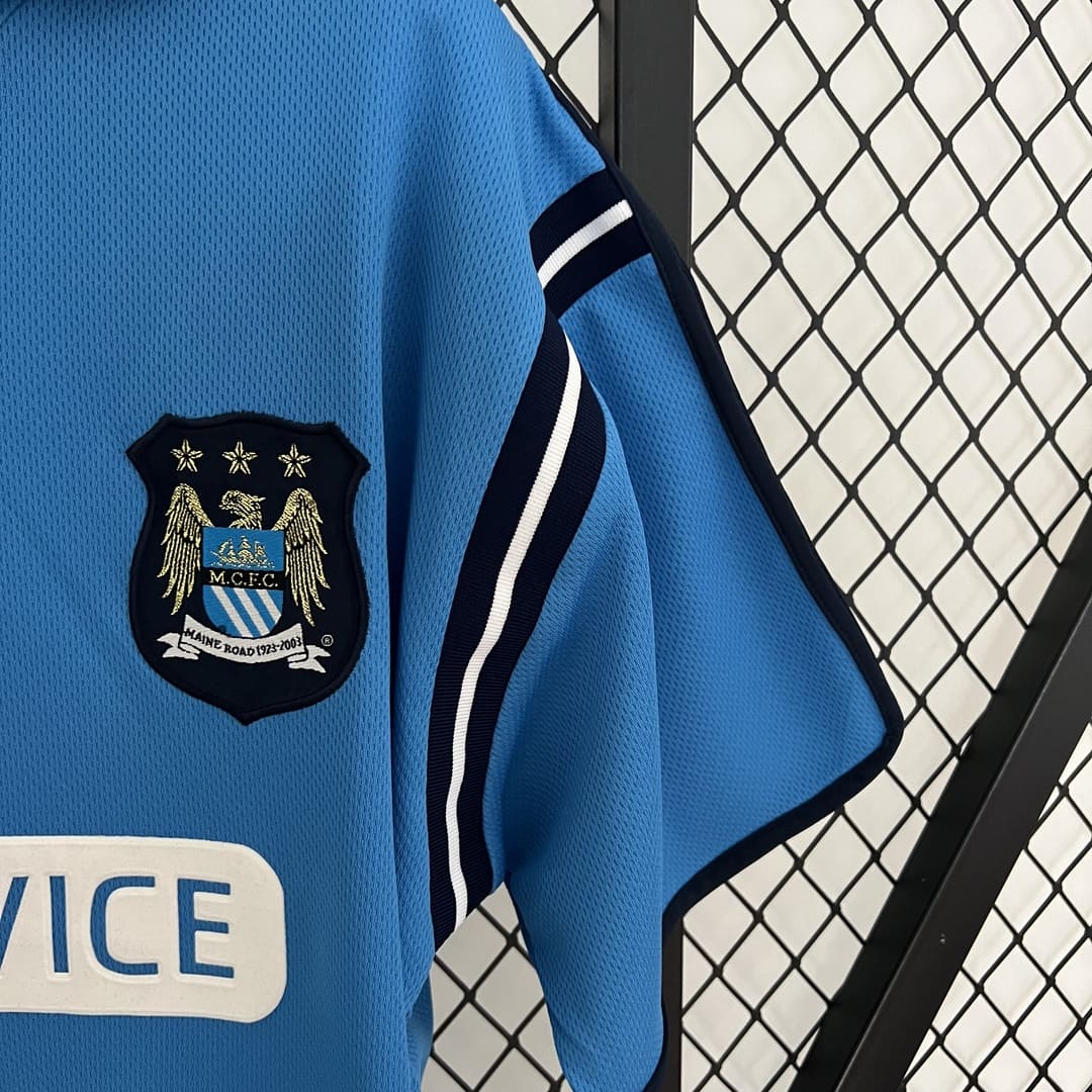 Manchester City 2001/03 Maillot Domicile