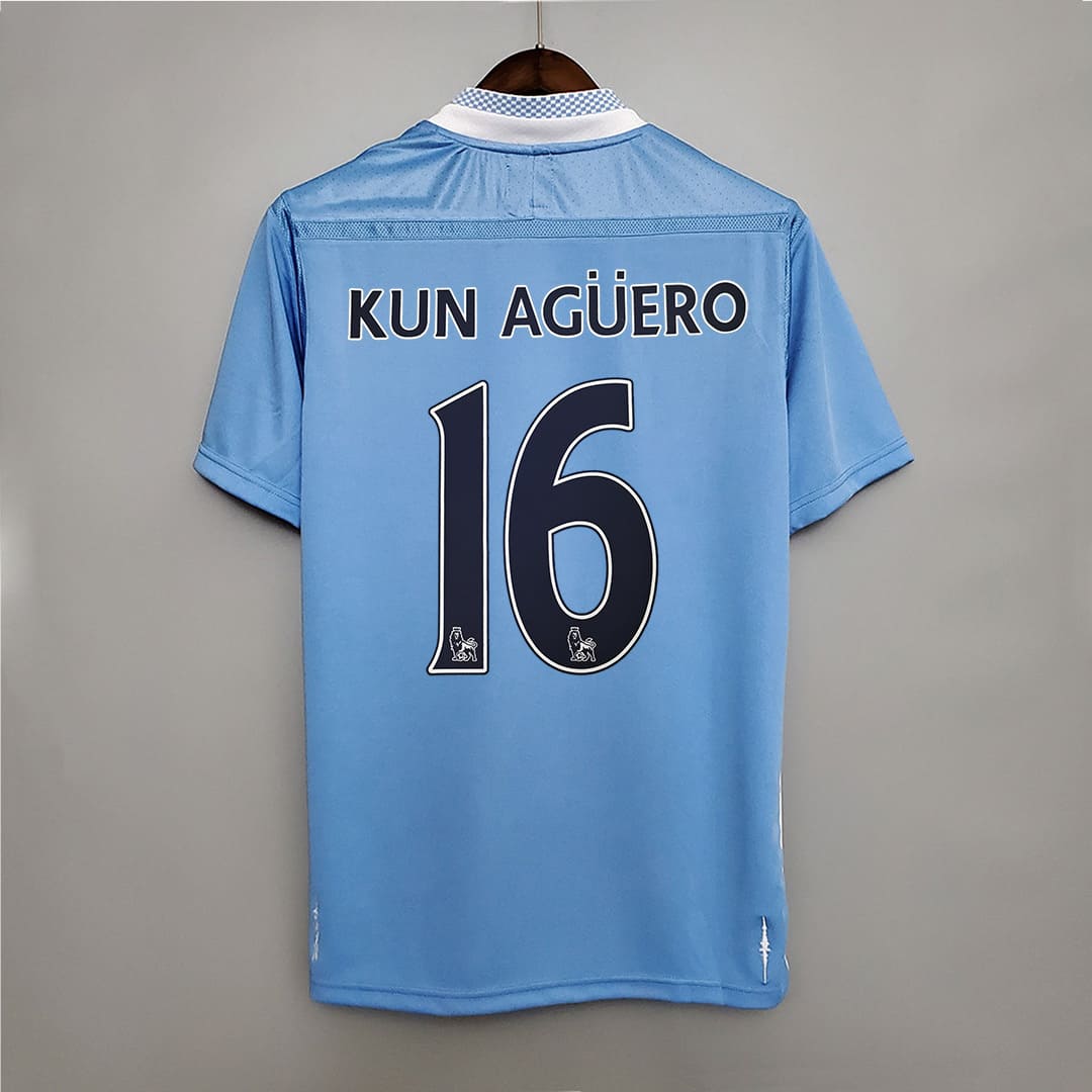 Manchester City 11/12 Maillot Domicile
