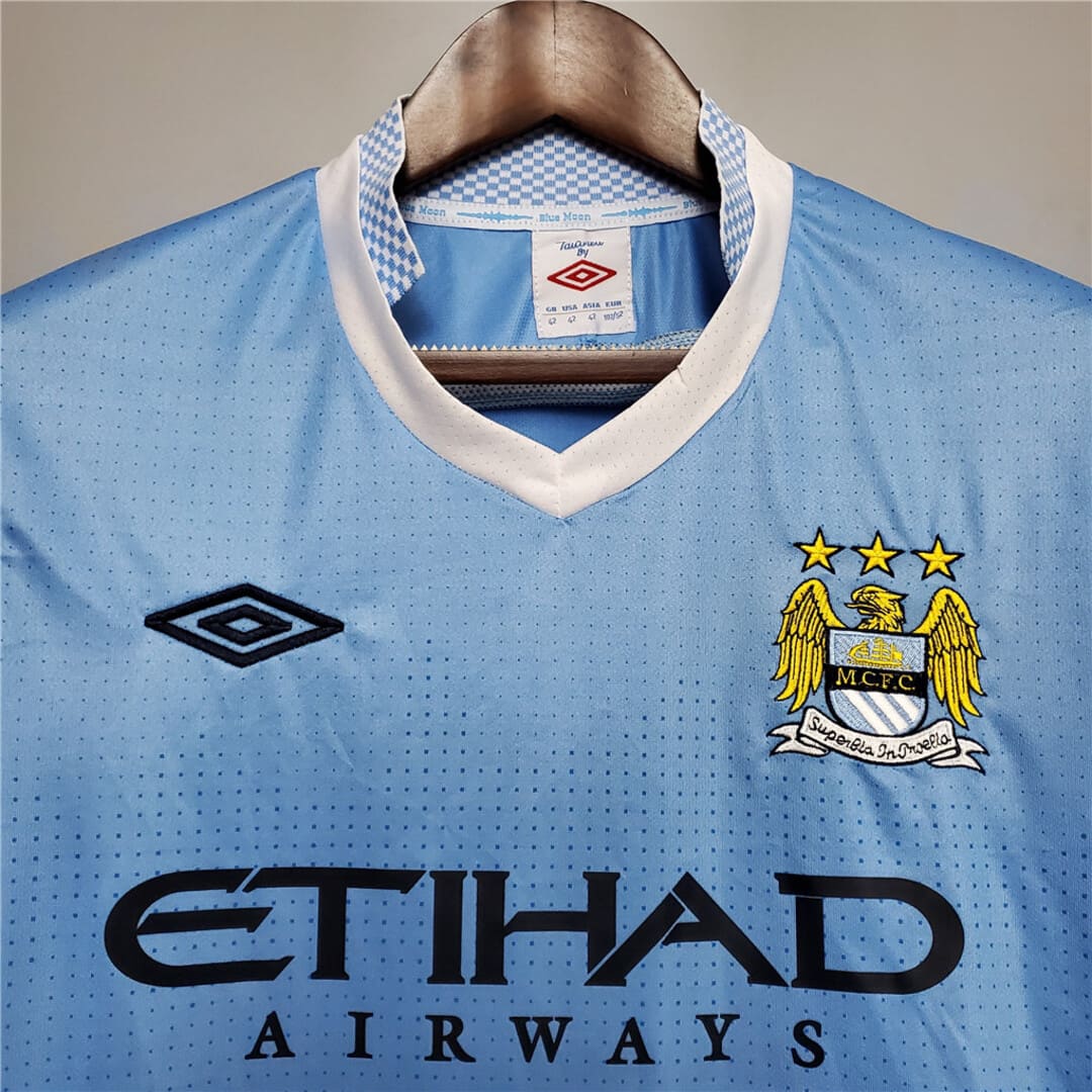 Manchester City 11/12 Maillot Domicile
