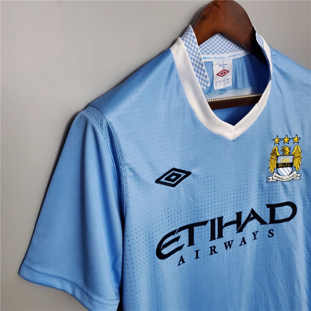 Manchester City 11/12 Maillot Domicile