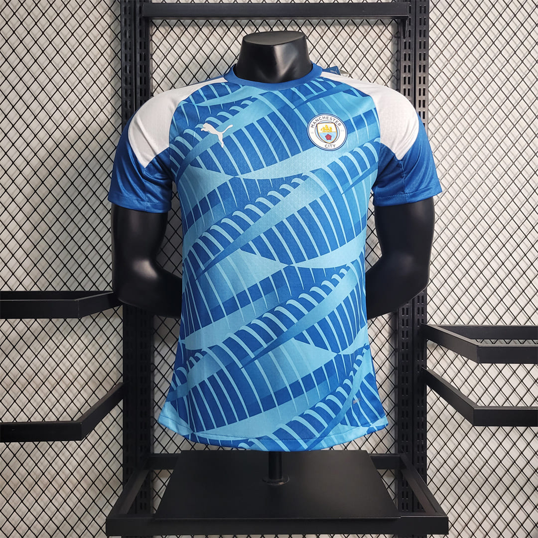 Manchester City 23/24 Maillot Échauffement - Version Player