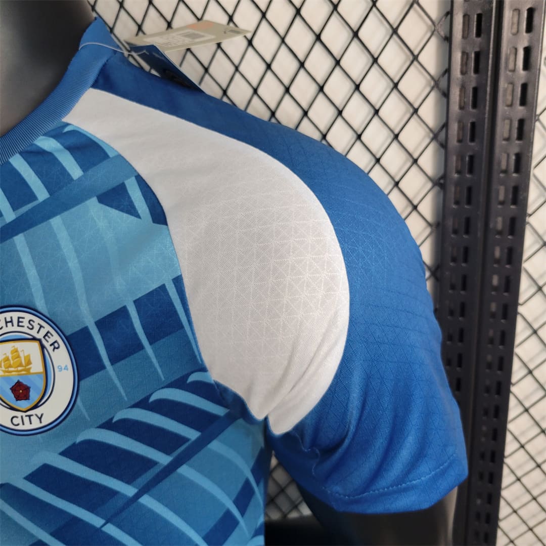 Manchester City 23/24 Maillot Échauffement - Version Player