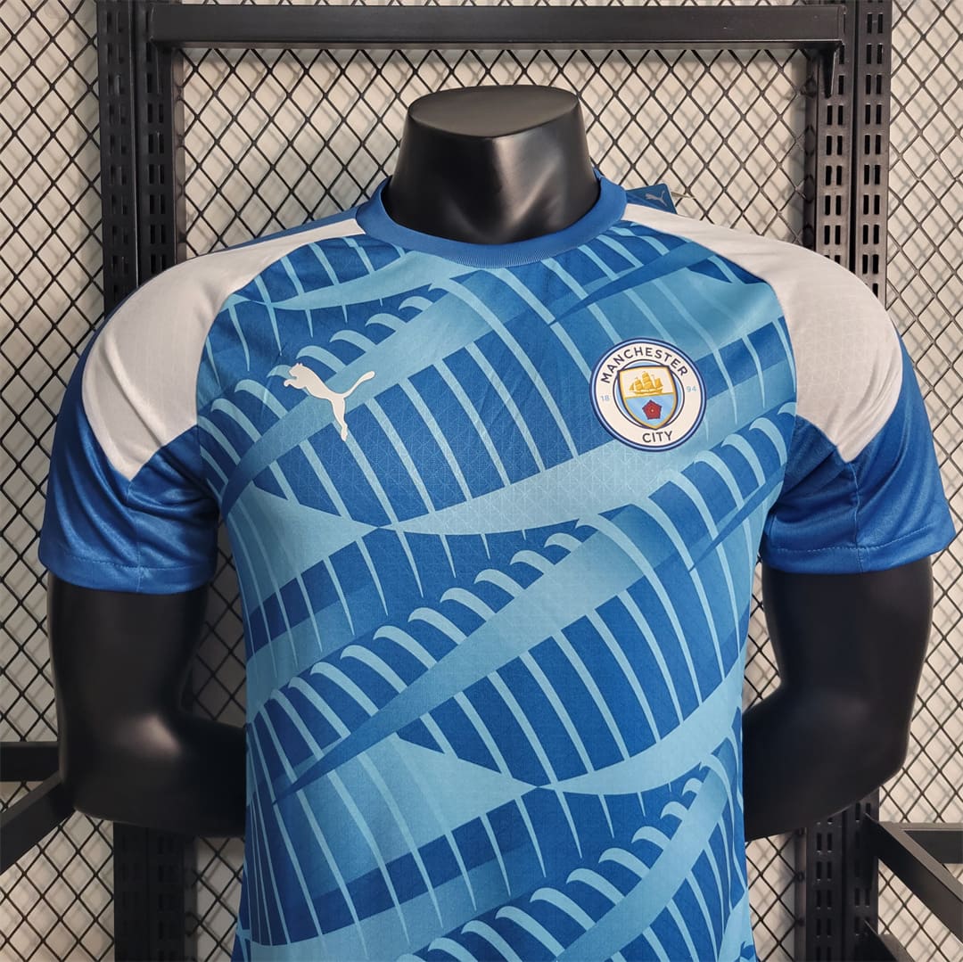 Manchester City 23/24 Maillot Échauffement - Version Player