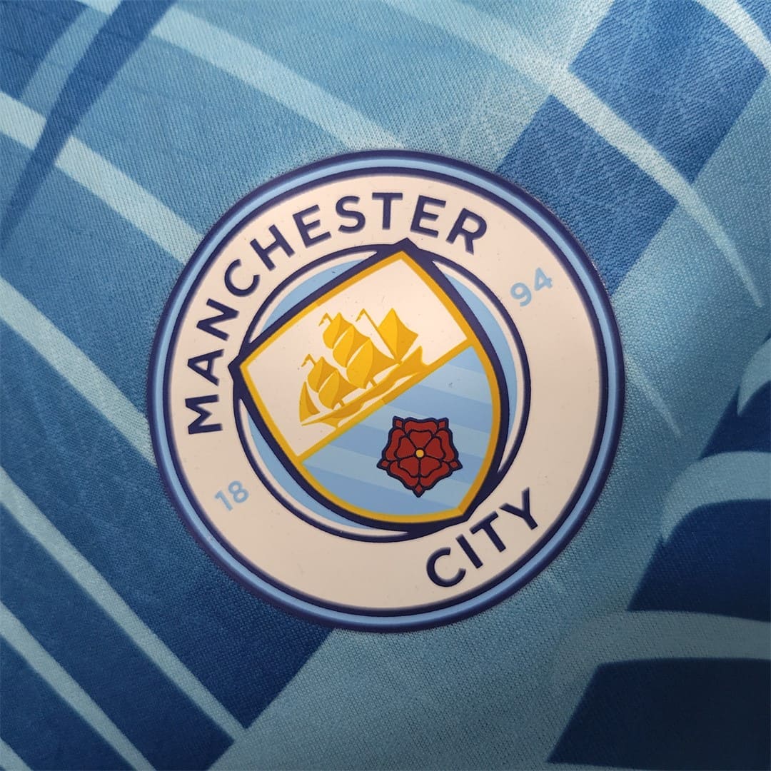 Manchester City 23/24 Maillot Échauffement - Version Player