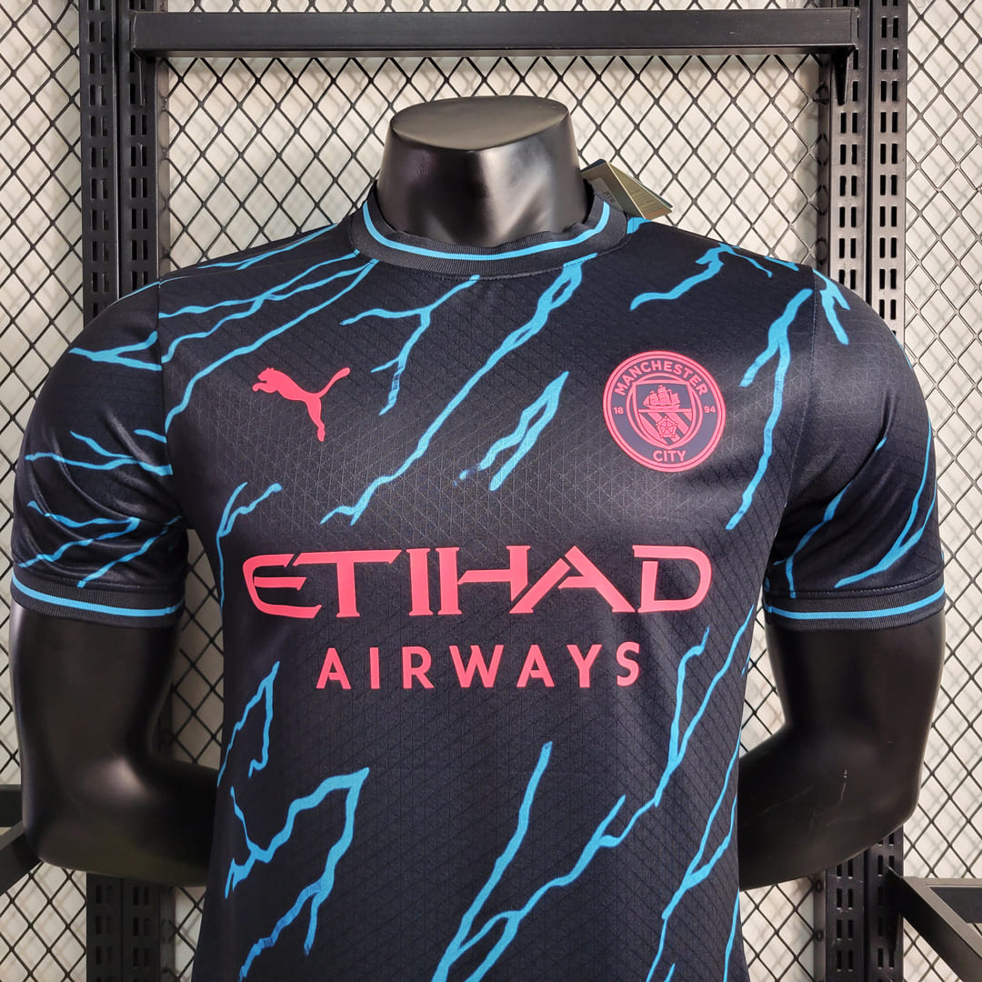 Manchester City 23-24 Maillot Third - Version Player