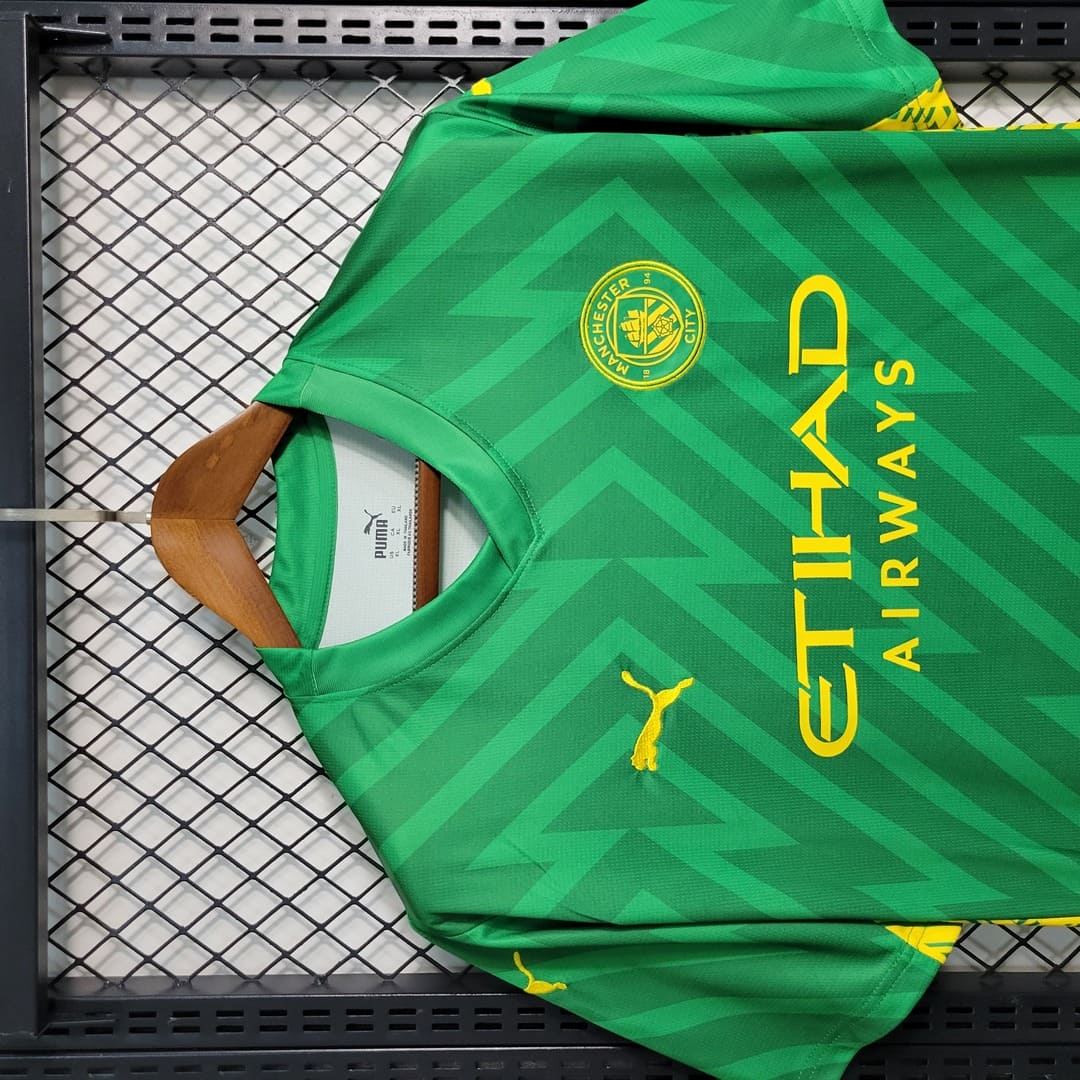 Manchester City 23/24 Maillot Gardien Vert