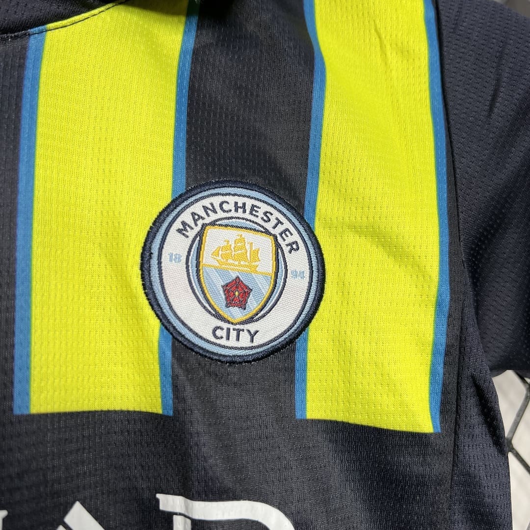 Manchester City 24/25 Extérieur Kit Enfant