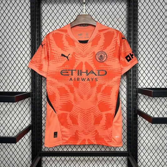 Manchester City 24/25 Maillot Gardien Orange