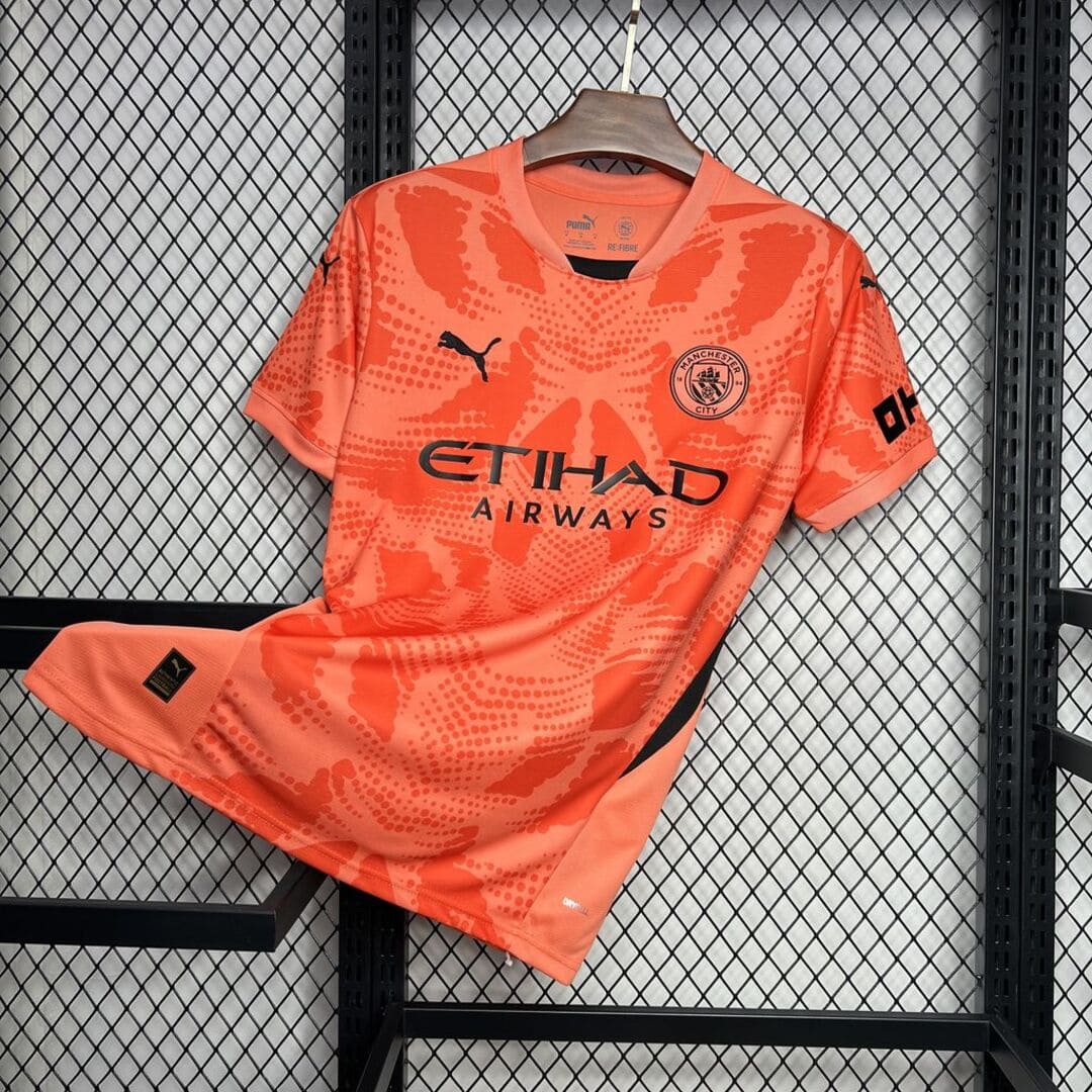 Manchester City 24/25 Maillot Gardien Orange