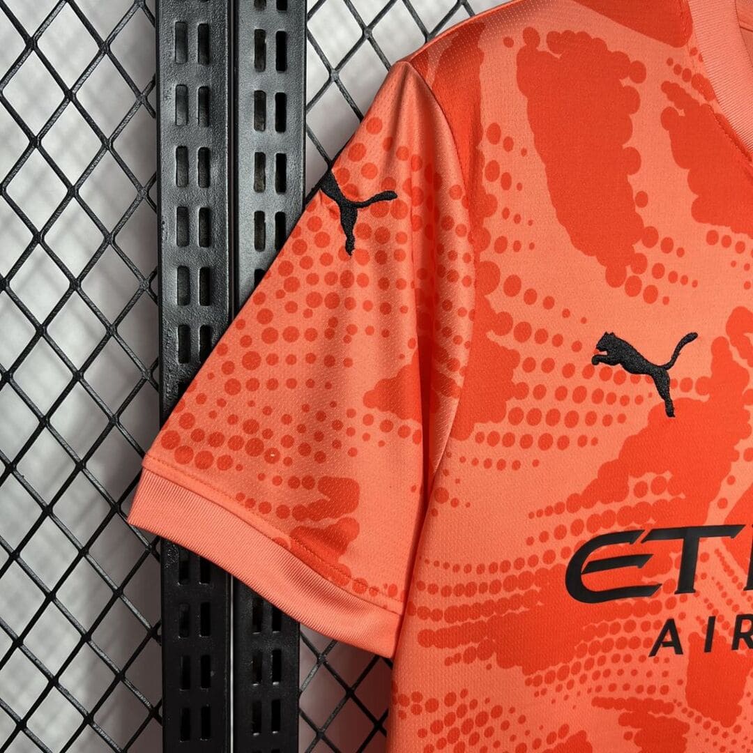 Manchester City 24/25 Maillot Gardien Orange