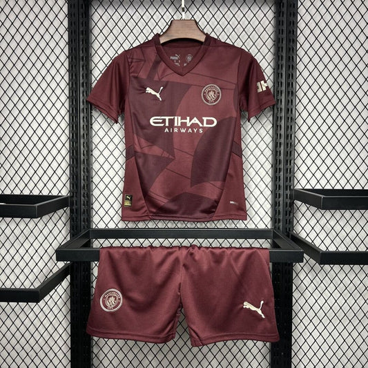 Manchester City 24/25 Third Kit Enfant