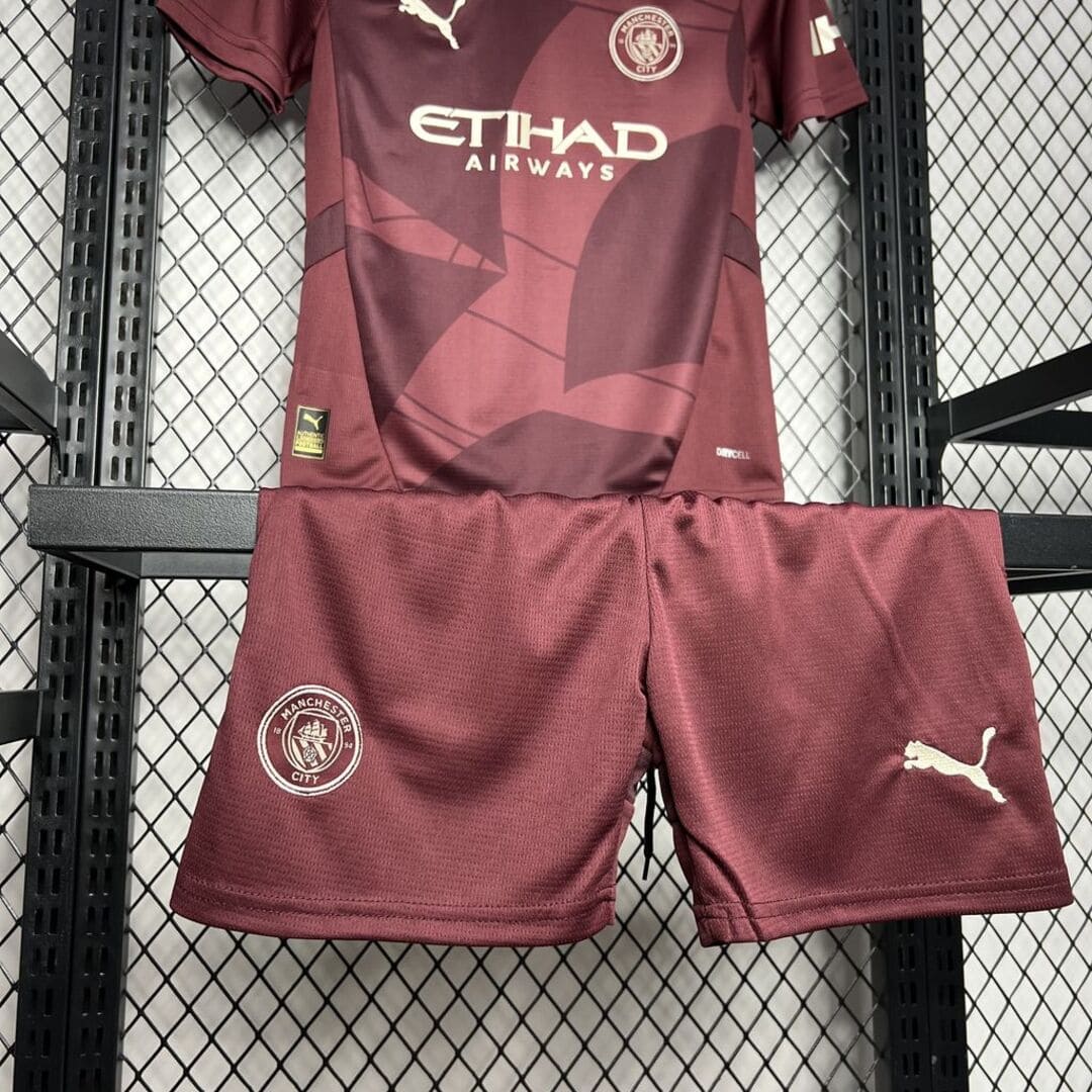 Manchester City 24/25 Third Kit Enfant