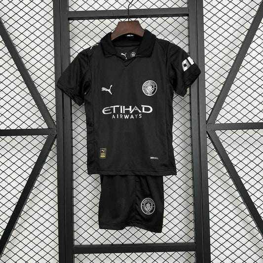 Manchester City 25/26 Extérieur Kit Enfant
