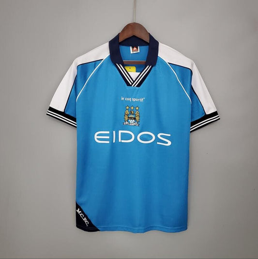 Manchester City 99/2001 Maillot Domicile
