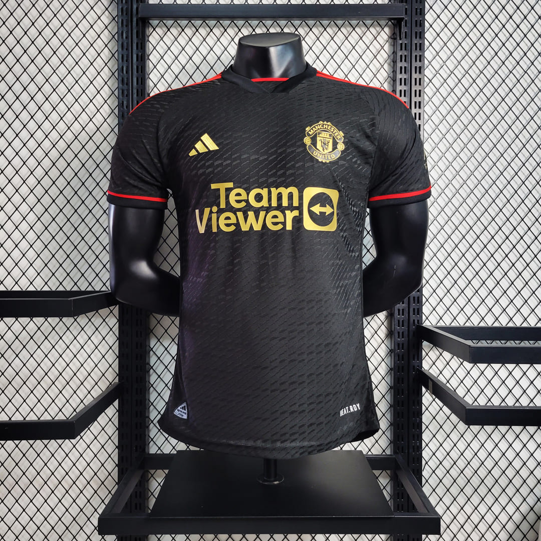 Manchester United 23/24 Maillot Concept Noir - Version Player