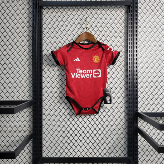 Manchester United 23/24 Maillot Domicile Bébé