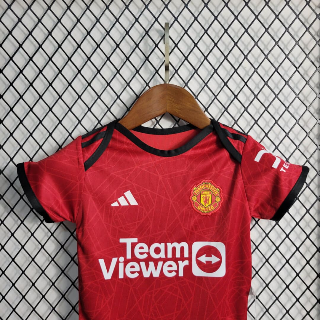 Manchester United 23/24 Maillot Domicile Bébé