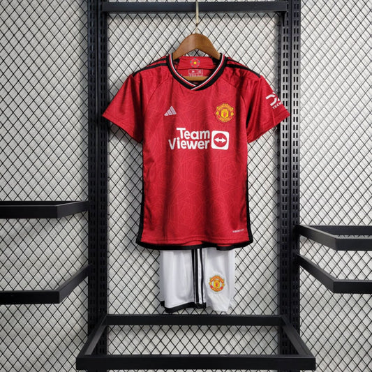 Manchester United 23/24 Domicile Kit Enfant