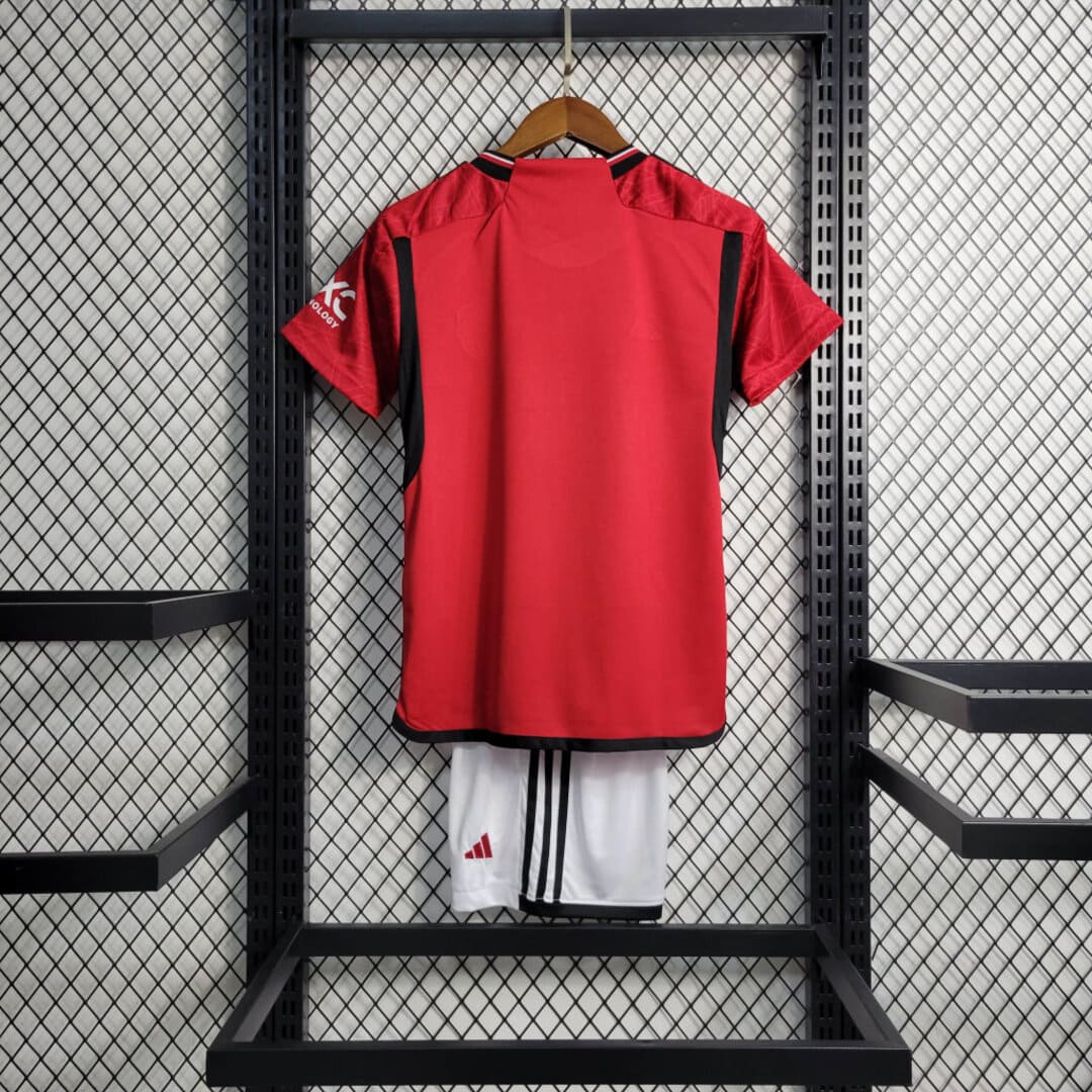 Manchester United 23/24 Domicile Kit Enfant