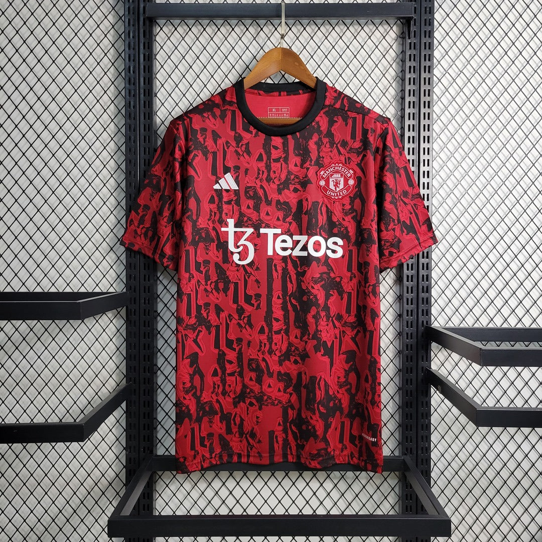 Manchester United 23/24 Maillot Échauffement