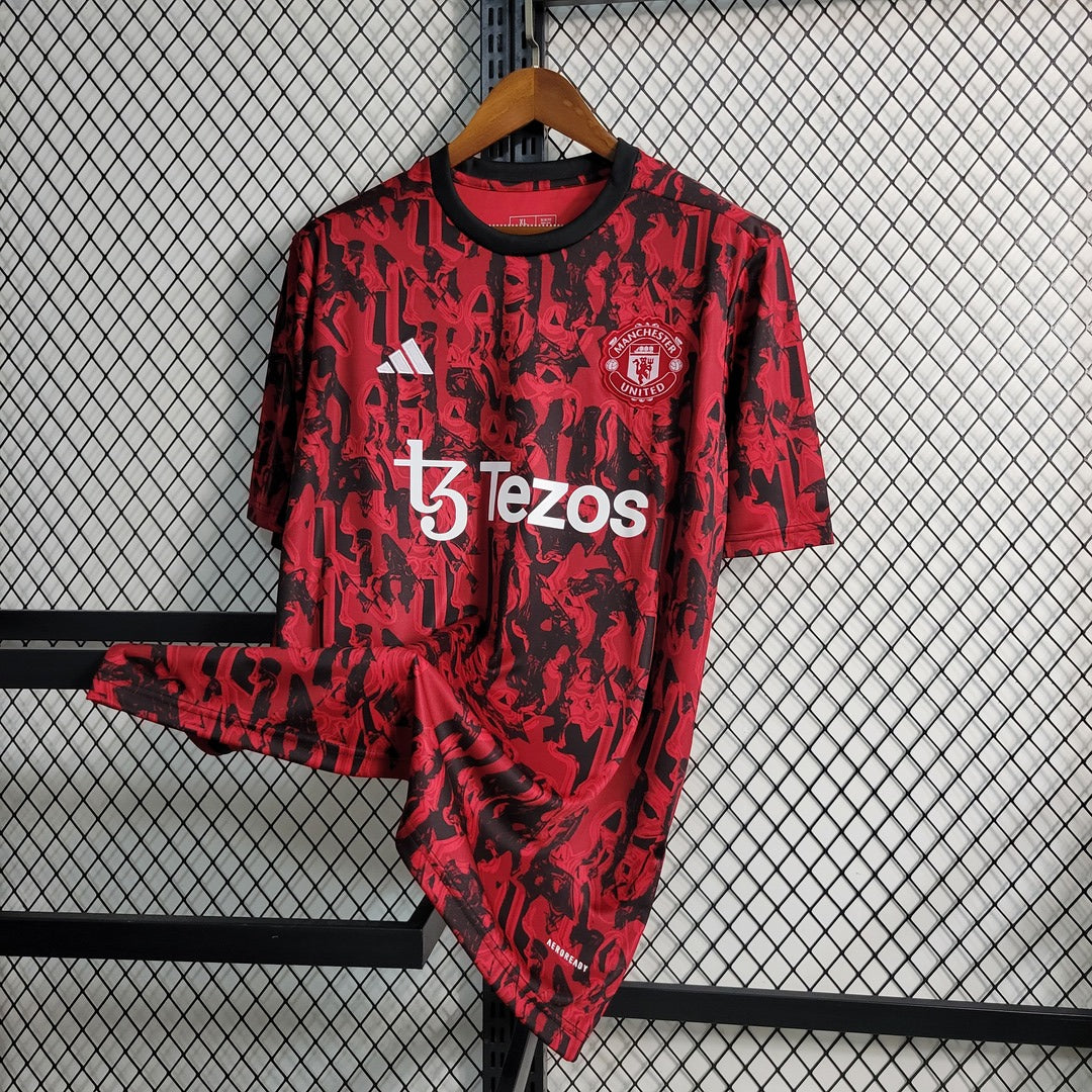 Manchester United 23/24 Maillot Échauffement