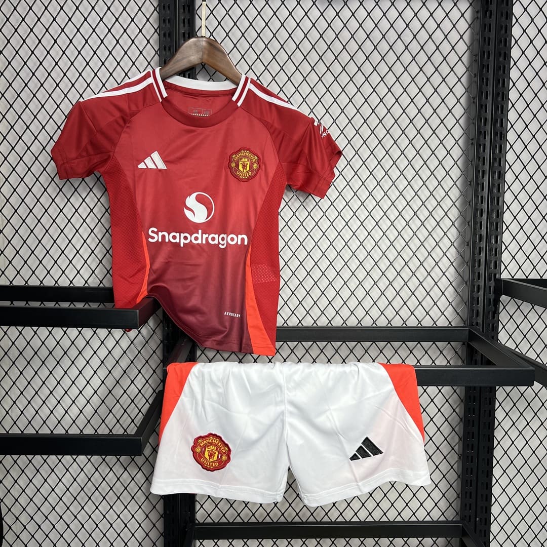 Manchester United 24/25 Domicile Kit Enfant