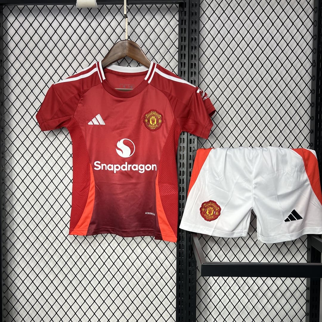 Manchester United 24/25 Domicile Kit Enfant