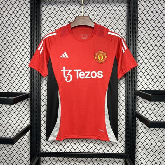 Manchester United 24/25 Maillot Échauffement Rouge