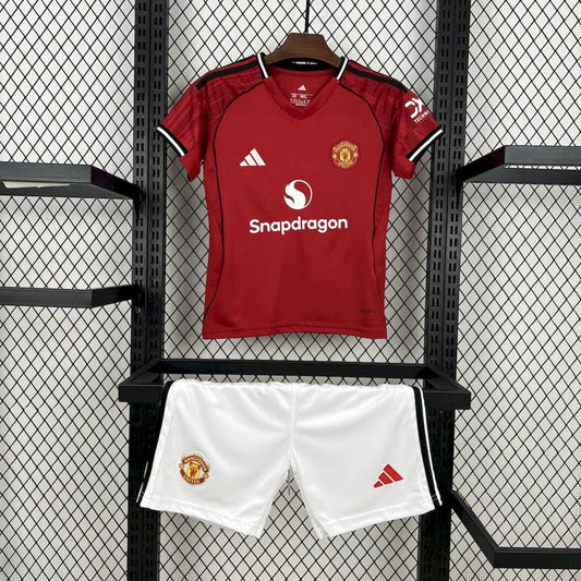 Manchester United 25/26 Domicile Kit Enfant